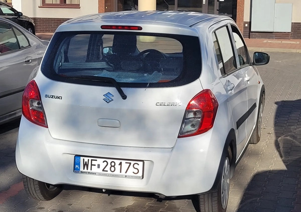 Suzuki Celerio cena 23400 przebieg: 111543, rok produkcji 2018 z Warszawa małe 67